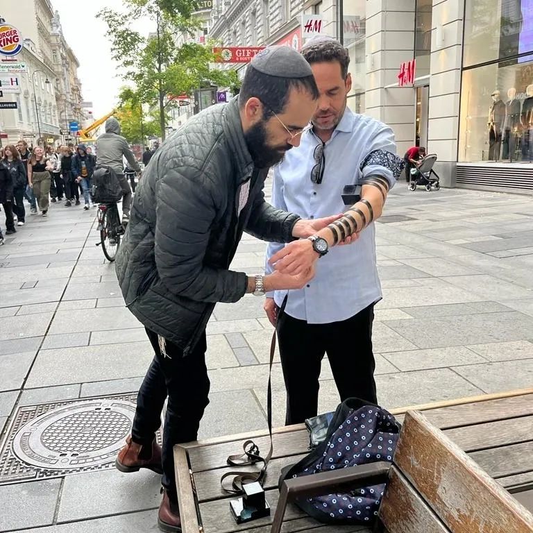 Rabbi Shmuli and Dvorah Leah Michaan, Chabad Young Professionals, Vienna, Austria  New Beginnings in Vienna